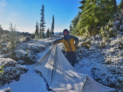 Sama pěšky přes hory i doly Pacific crest Trailu z Mexika až do Kanady