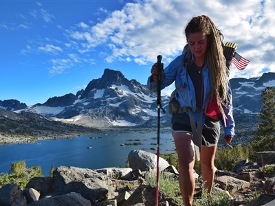 Sama pěšky přes hory i doly Pacific crest Trailu z Mexika až do Kanady