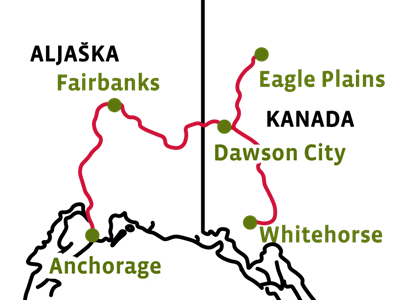 Yukon a Aljaška