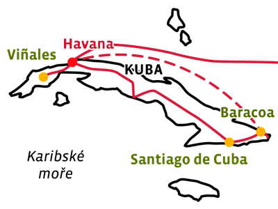 Kuba - karibská kráska