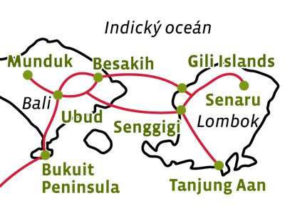 Bali a Lombok pohodově