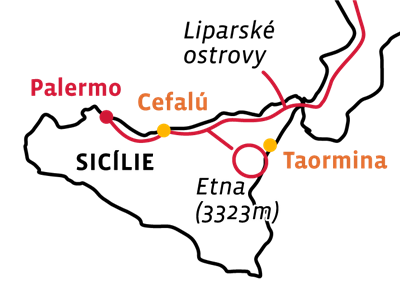 Sicílie a Liparské ostrovy