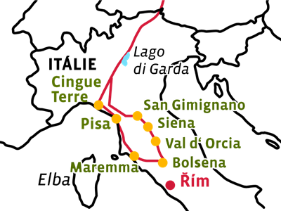 Tajné šperky střední Itálie