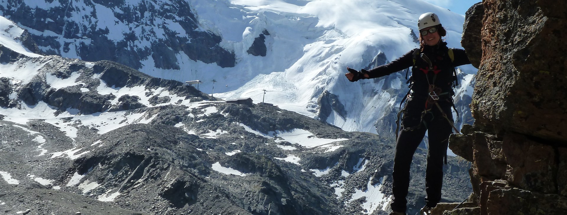 Švýcarsko - Ferraty Walliských Alp