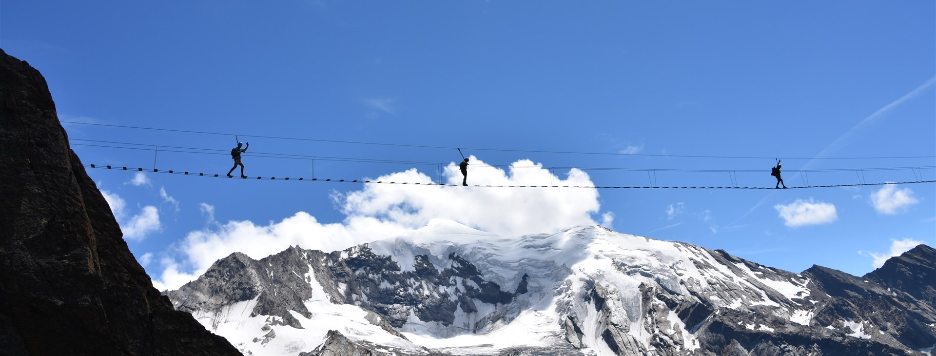 Švýcarsko - Ferraty Walliských Alp