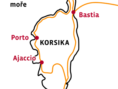 Korsika cyklistická