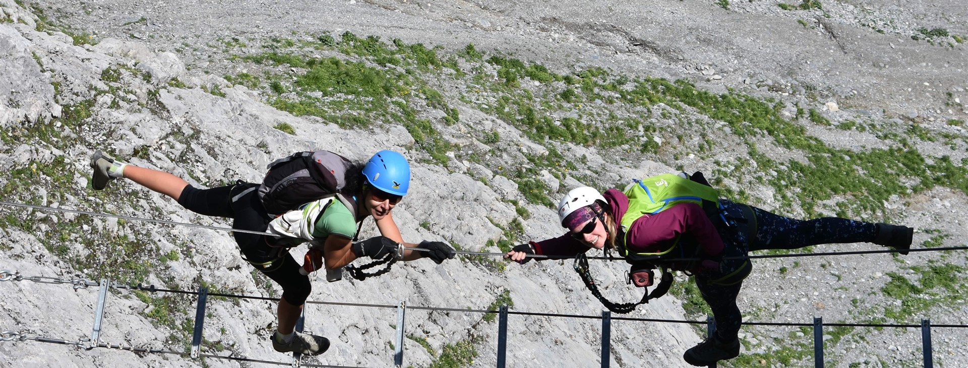Švýcarsko - Ferraty Walliských Alp