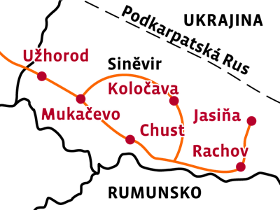 Podkarpatské bicyklování