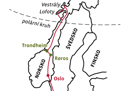 Ostrovy za polárním kruhem