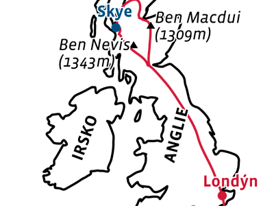 Hory a národní parky Skotska