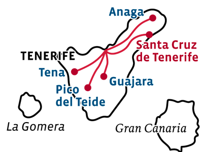 Kanárské ostrovy - Tenerife