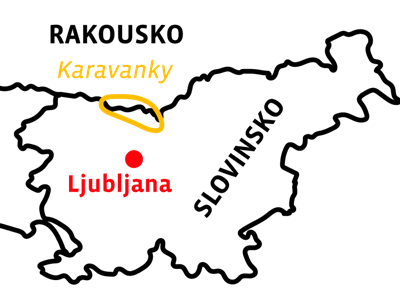 Karavanky - přechod nalehko po chatách