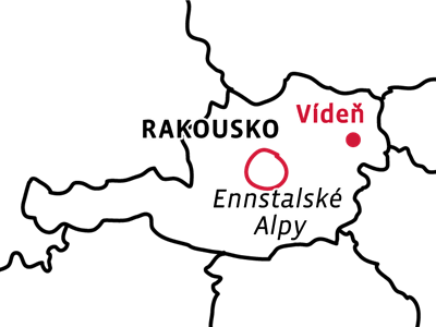 Ennstálské Alpy a NP Gesäuse - ferratově