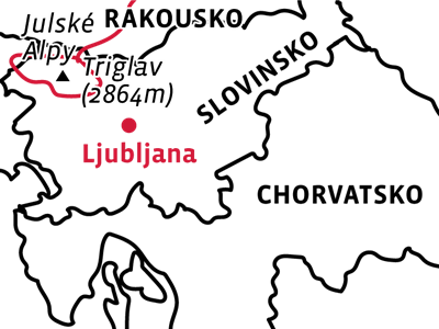 Hřebenovka Julských Alp