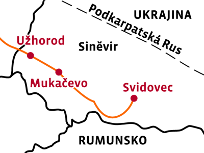 Zimní Podkarpatská Rus