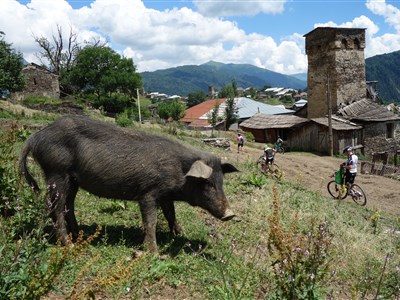 ONLINE - Gruzie na biku okem pravého dobrodurha