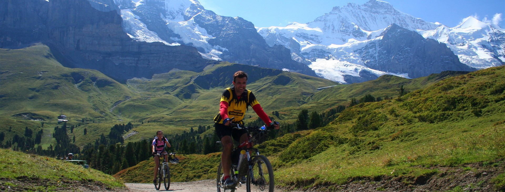 Švýcarsko - Bernské Alpy cyklistika