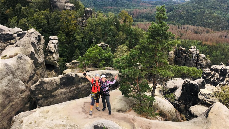 Nejkrásnější ferraty Českosaského Švýcarska