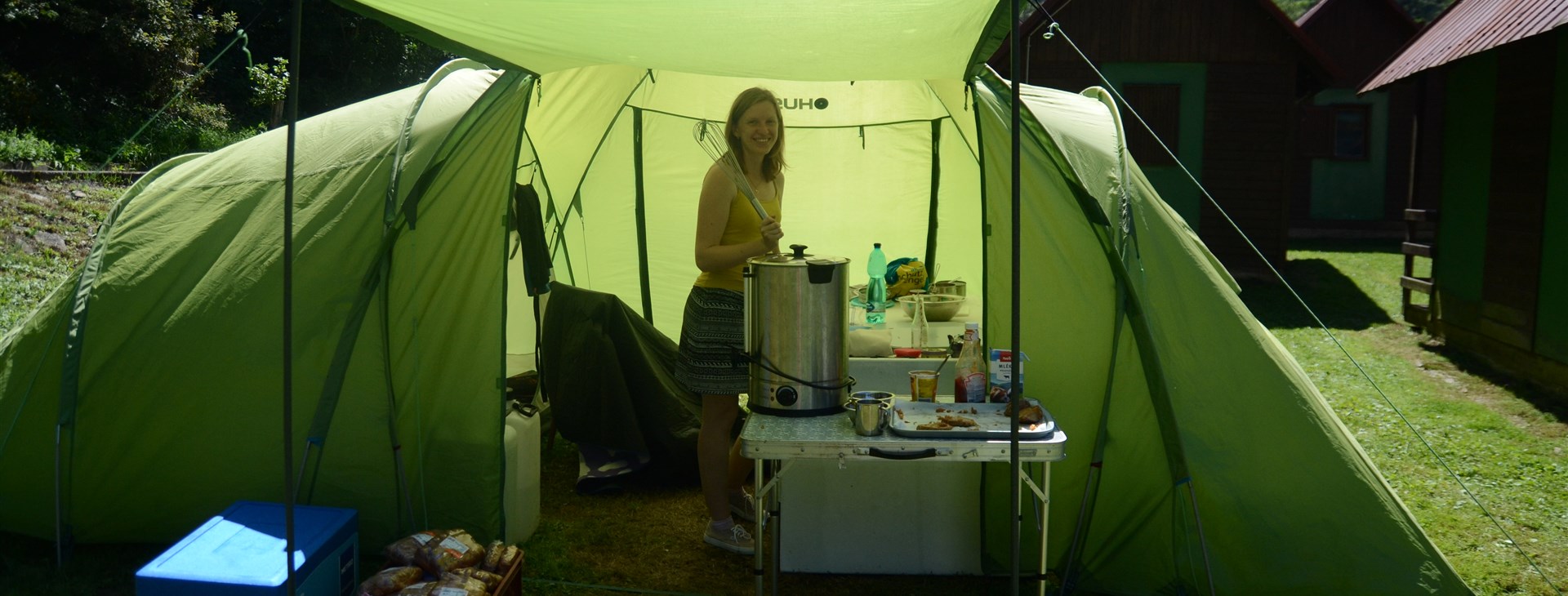 Outdoorový Kudrkemp