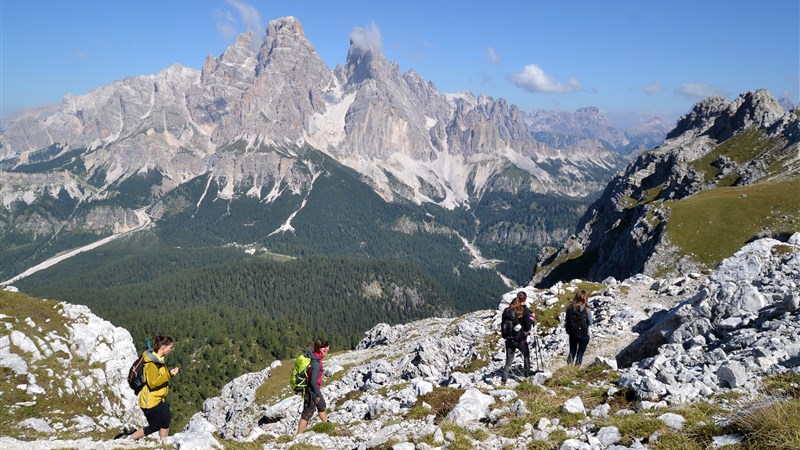 Dolomity - turisticky po stopách 1. světové války