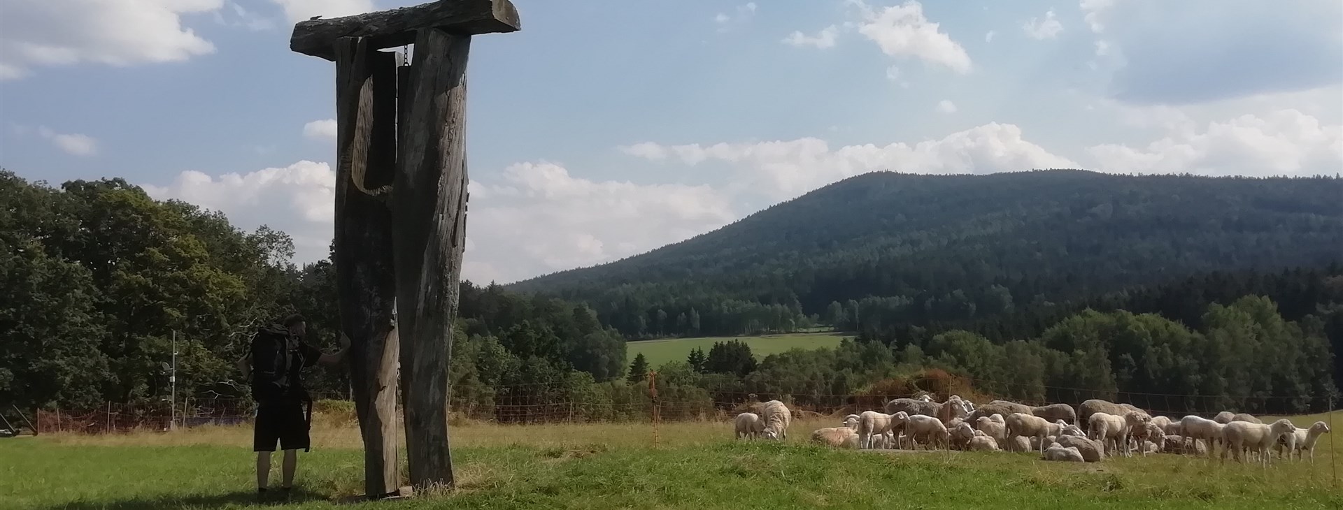 Přechod Novohradských hor nalehko