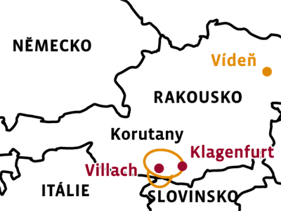 Korutany na silničních kolech