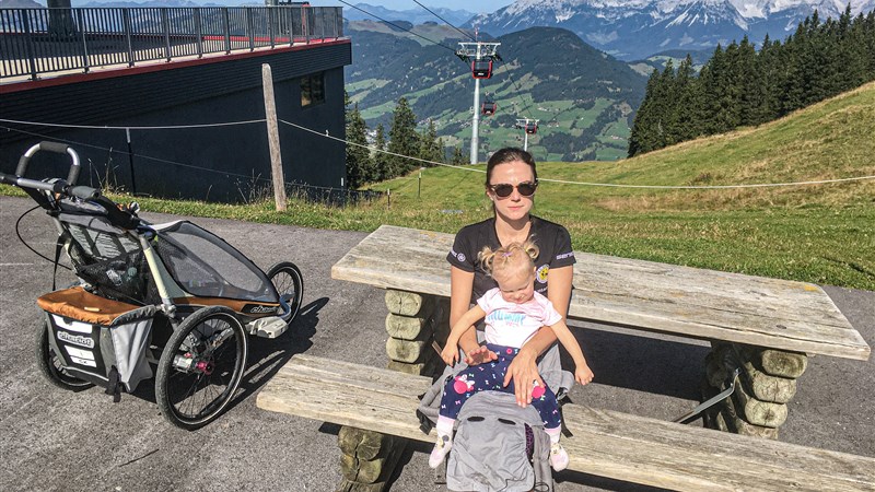 Kitzbühelské Alpy s dětmi