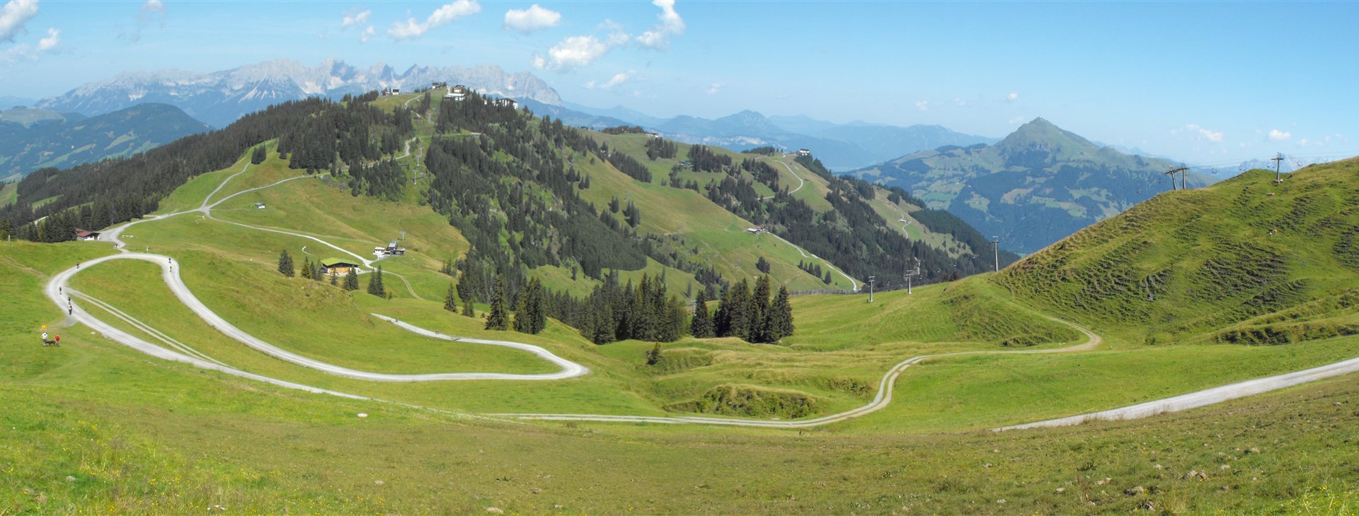 Kitzbühelské Alpy s dětmi