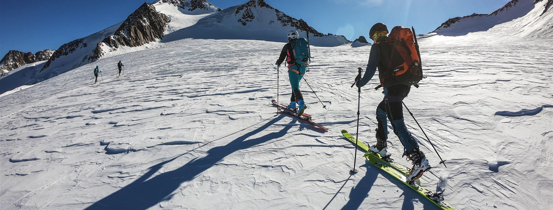 Skialp opening Tyrolské ledovce