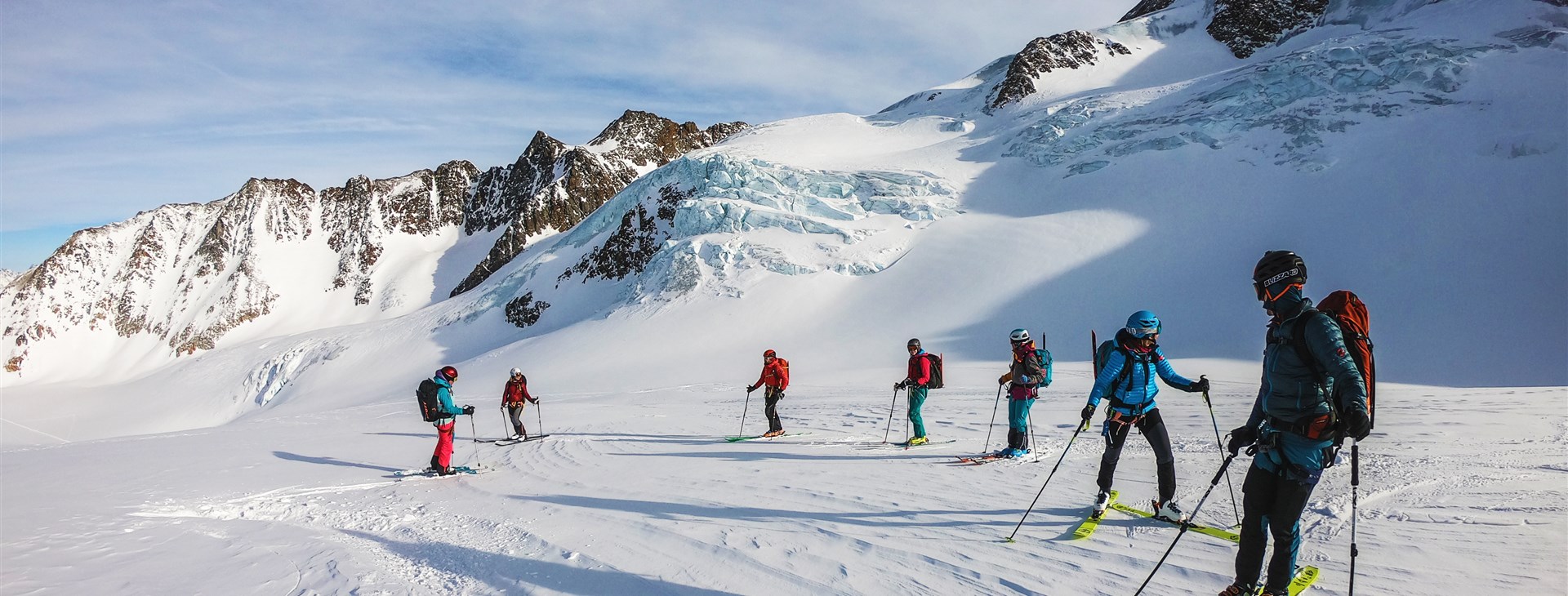 Skialp opening Tyrolské ledovce