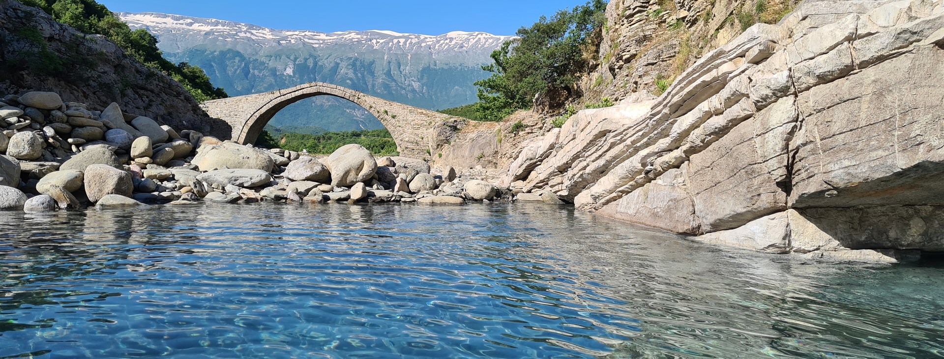 Turecký most na řece Langarica - Foto: Vilík Dvořák