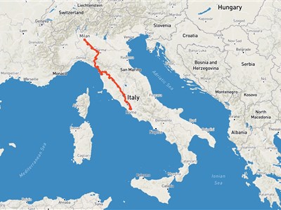 ITÁLIE - Via Francigena ... všechny cesty vedou do Říma - i na koloběžce (NAŽIVO i ONLINE)