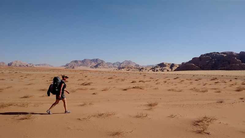 Jordan Trail s prodloužením o Izrael