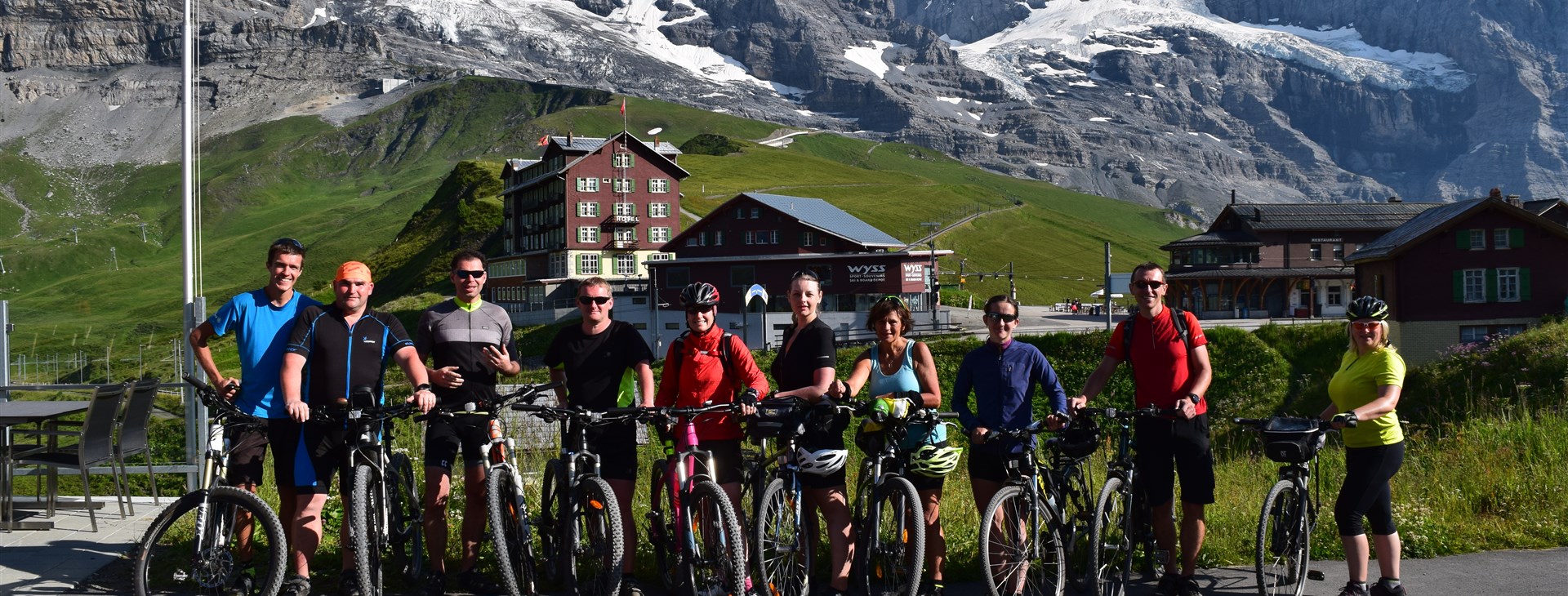 Švýcarsko - Bernské Alpy cyklistika