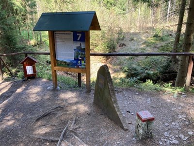 Stezka Českem- oficiální přechod ČR