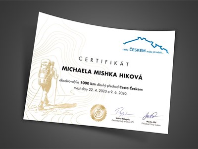 Stezka Českem- oficiální přechod ČR