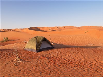 Omán – oázy i hory, na kole i v taxíku