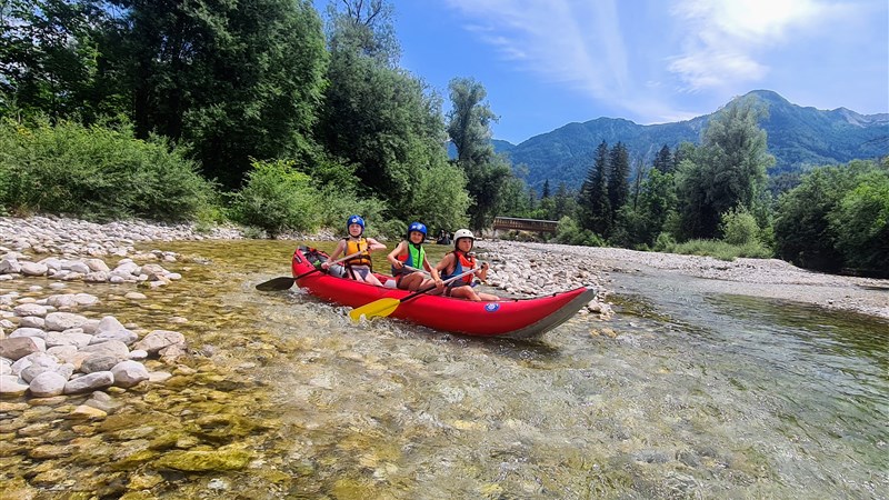 S dětmi po slovinských řekách