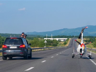 Cestování létajícím autem