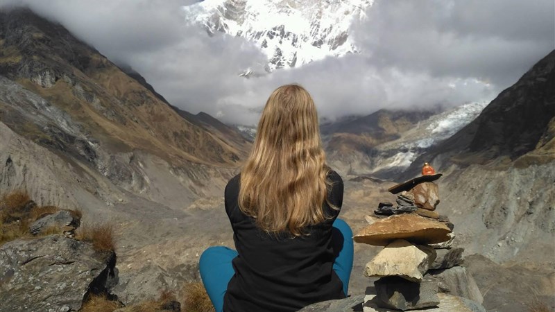 Nepál - k výhledům na Everest