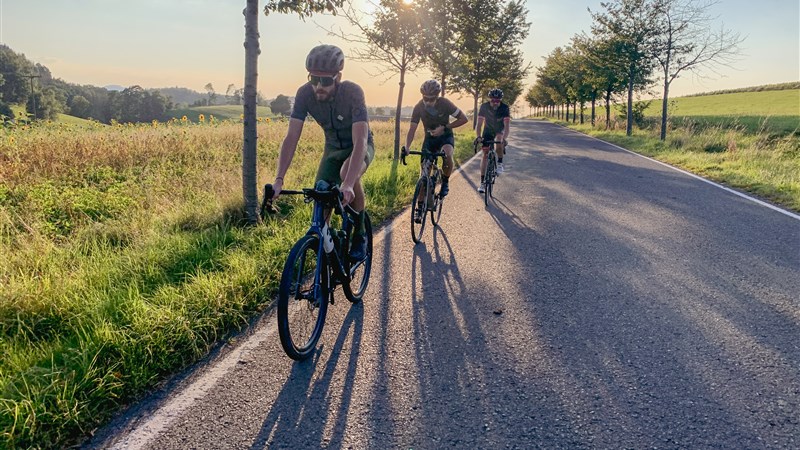 Silniční příprava v Českosaském Švýcarsku