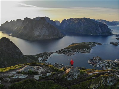 Švédskem a Norskem za polární kruh