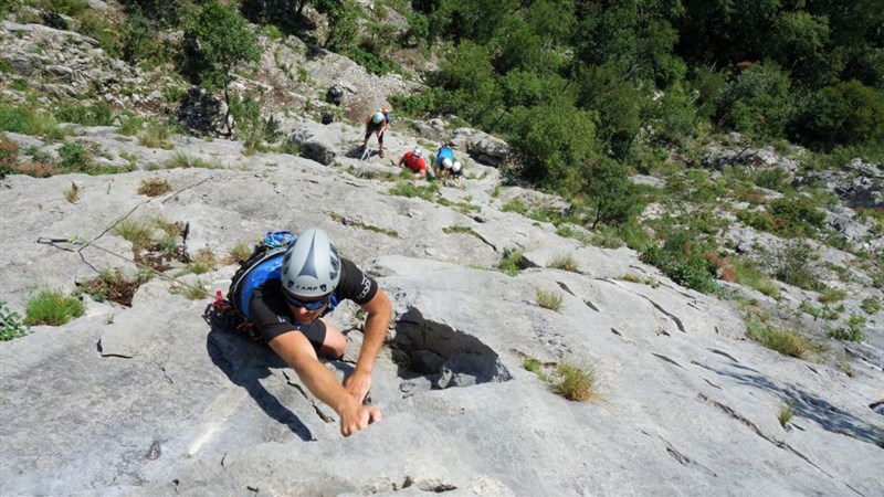 Skalní lezení ve Slovinsku